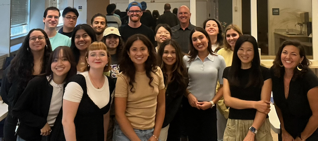 A photo from the developmental psychology orientation in 2024
